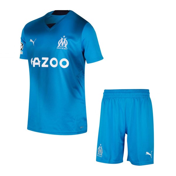 Trikot Marseille Ausweich Kinder 2022-2023